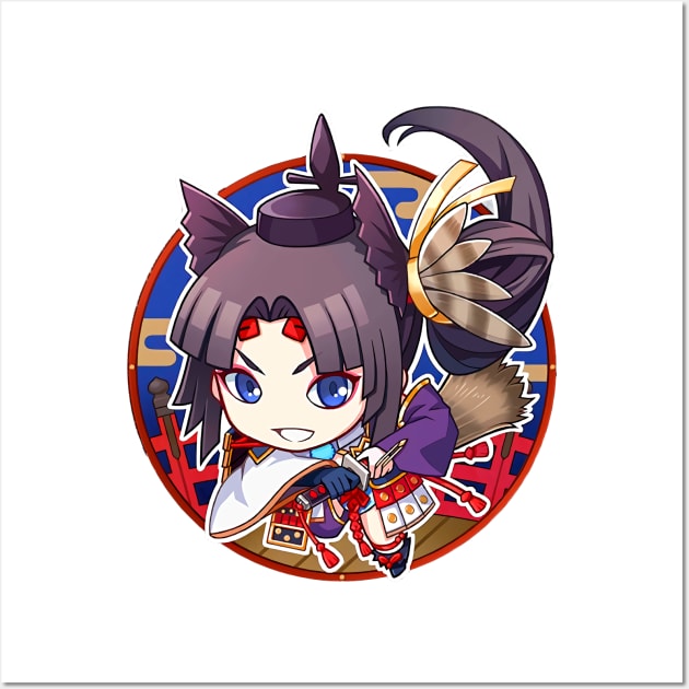 Fate grand order - Ushiwakamaru chibi Wall Art by xEmiya